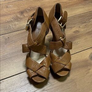 MICHAEL Michael Kors Brown Strappy Heels